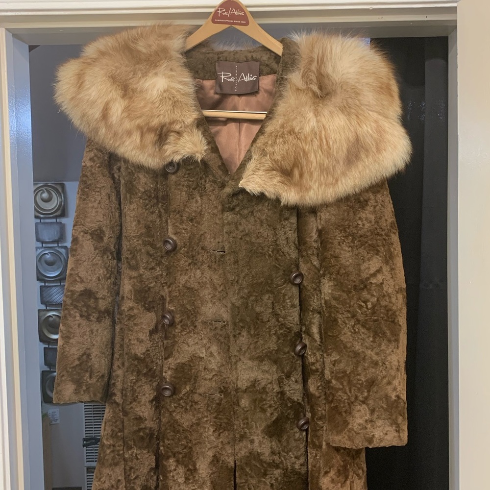 Vintage 1960s Roos/Atkins Fur Coat